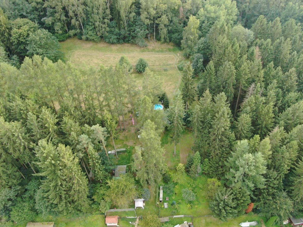 Ferienwohnung Am Wald Зебниц Екстериор снимка