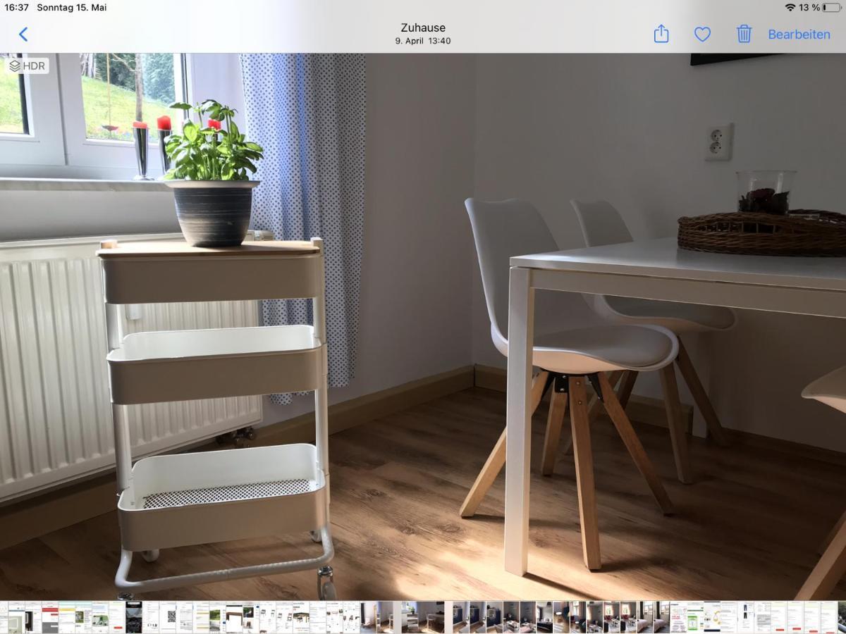 Ferienwohnung Am Wald Зебниц Екстериор снимка